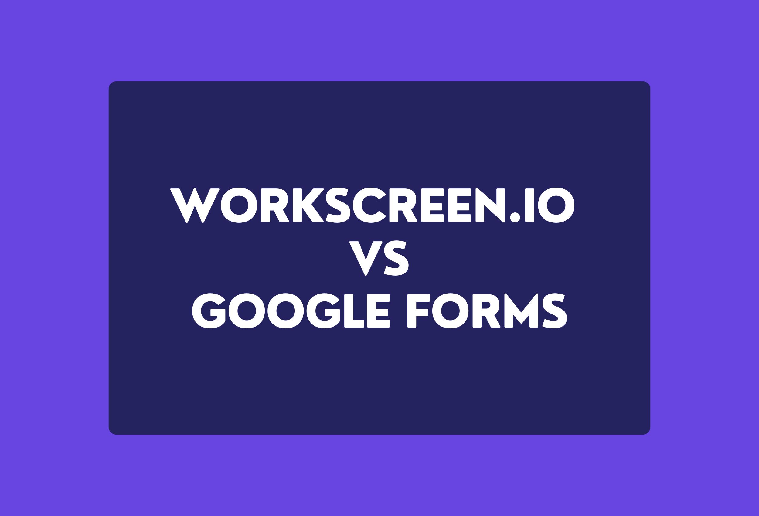 Google Forms alternative
